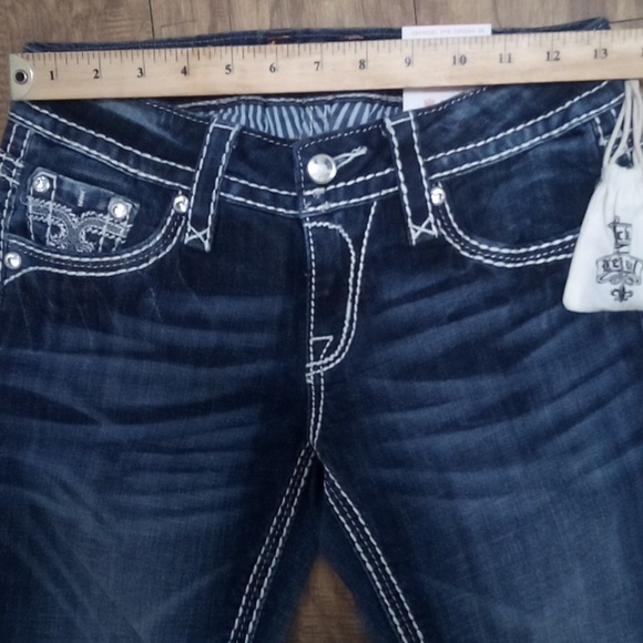 Rock Revival Women's 26 Simona Slim Embellished Boot Rhinestones NWT 158 USD - Picture 10 of 12